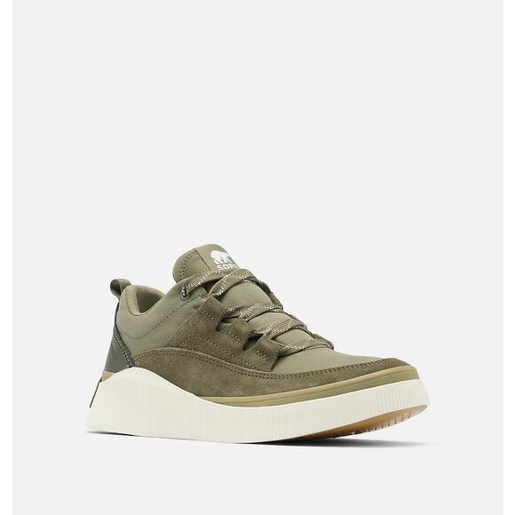 Sorel Women's Stone Green, Chalk Low Waterproof Sneaker Size 7.5 NWOT - Picture 7 of 12